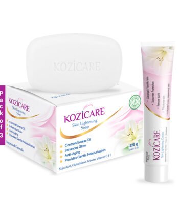 Kozicare Skin Lightening Facial Kit 3 Soap 1 Cream